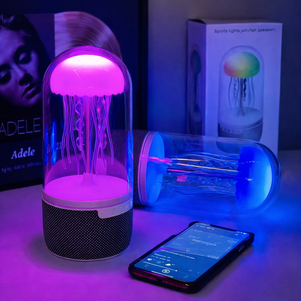 Medusound® — Lámpara Parlante Medusa 🪼