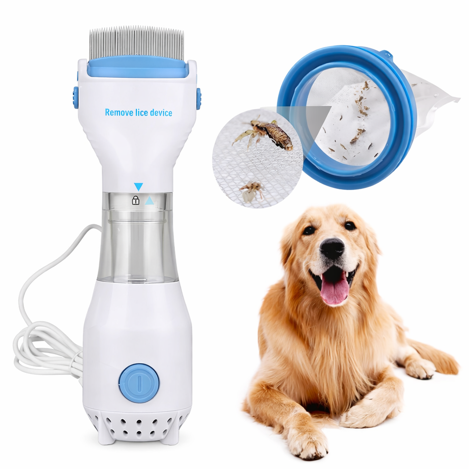 🧼✨ Aspiradora Eléctrica Anti Piojos 🐞⚡